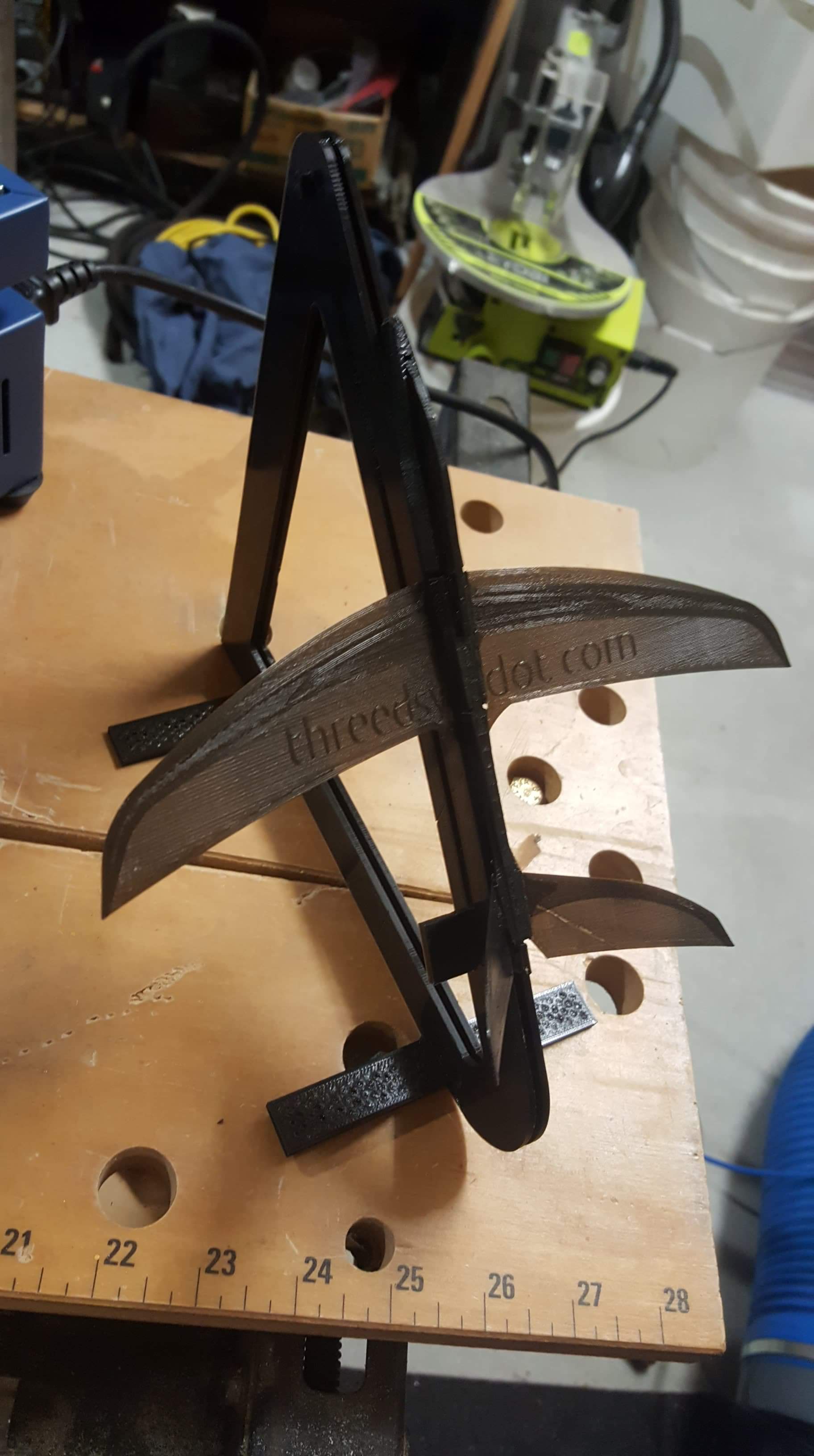 Printed plane on stand.jpeg